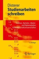 Studienarbeiten schreiben: Seminar-, Bachelor-, Master- und Diplomarbeiten in den Wirtschaftswissenschaften (Springer-Lehrbuch) (German Edition) артикул 2610e.